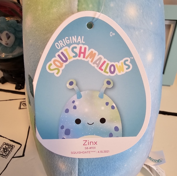 *NWT* Squishmallows 8" Zinx the Alien - Picture 2 of 4